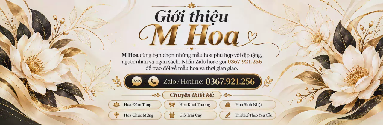 Ảnh bìa Shop hoa tươi Xã Thạnh Phước Vĩnh Long - Trao hoa đẹp, gửi điều thân thương